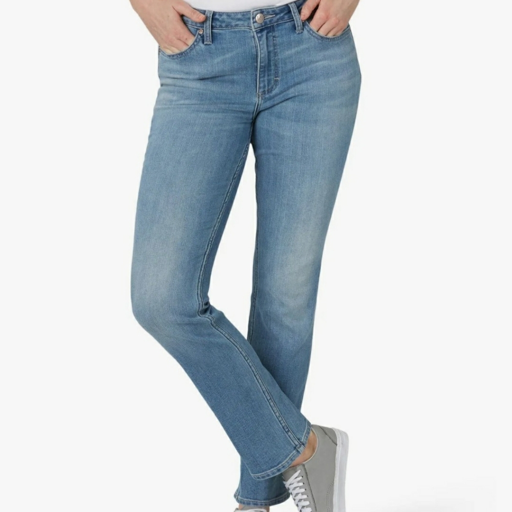LEE NEW Legendary Anchor Straight Mid Rise Jeans
